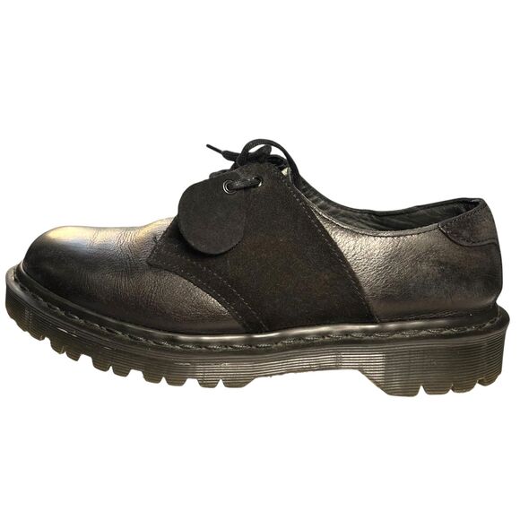 Dr. Martens 1461 Leather Suede Saddle Oxford Unisex Shoes UK 6/ US M7/US W8 - Picture 5 of 10